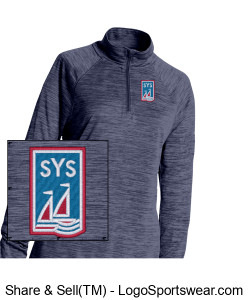 Charles River Women's Space Dye Performance Pullover Design Zoom